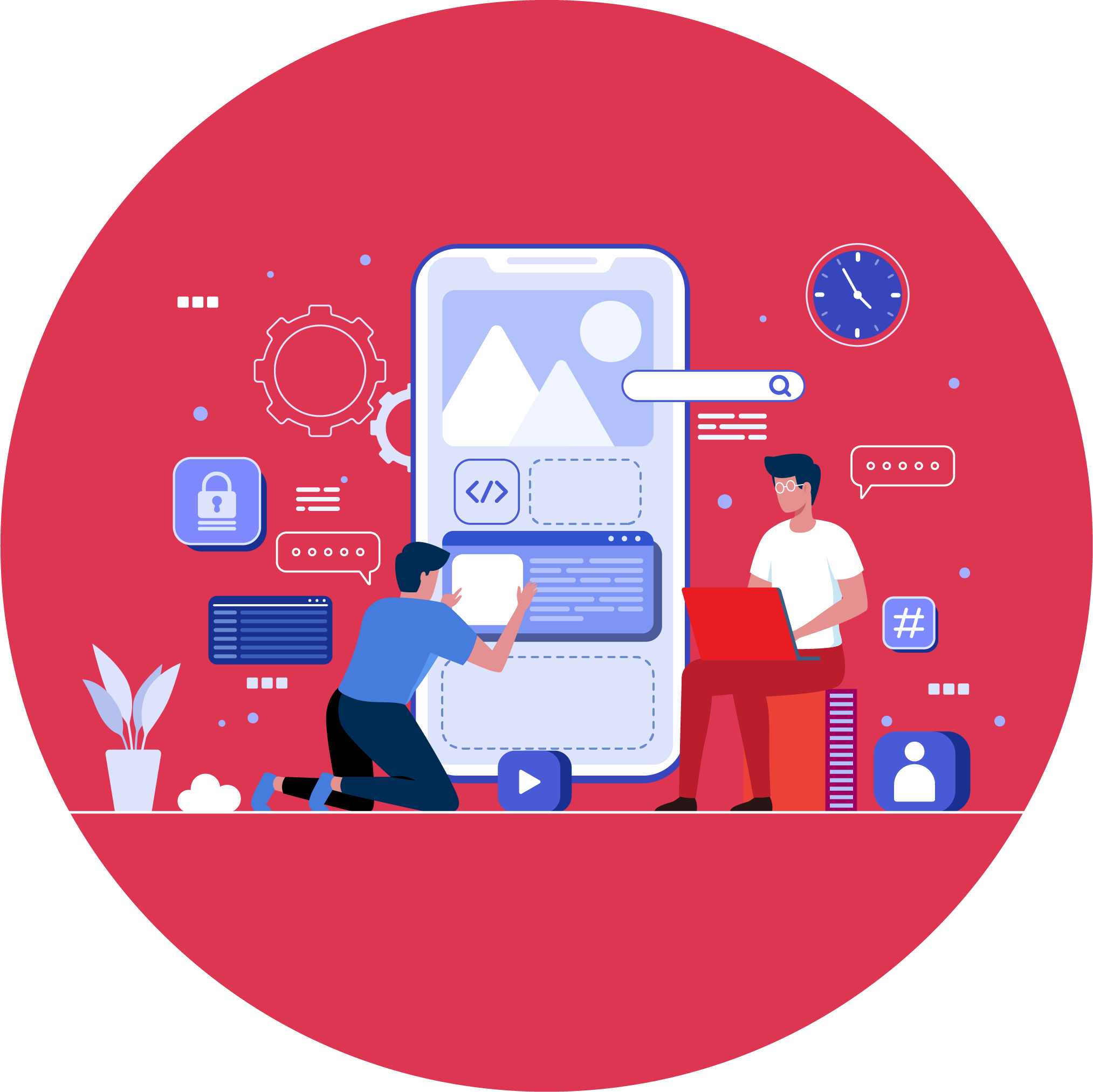 responsive website development services in rohini